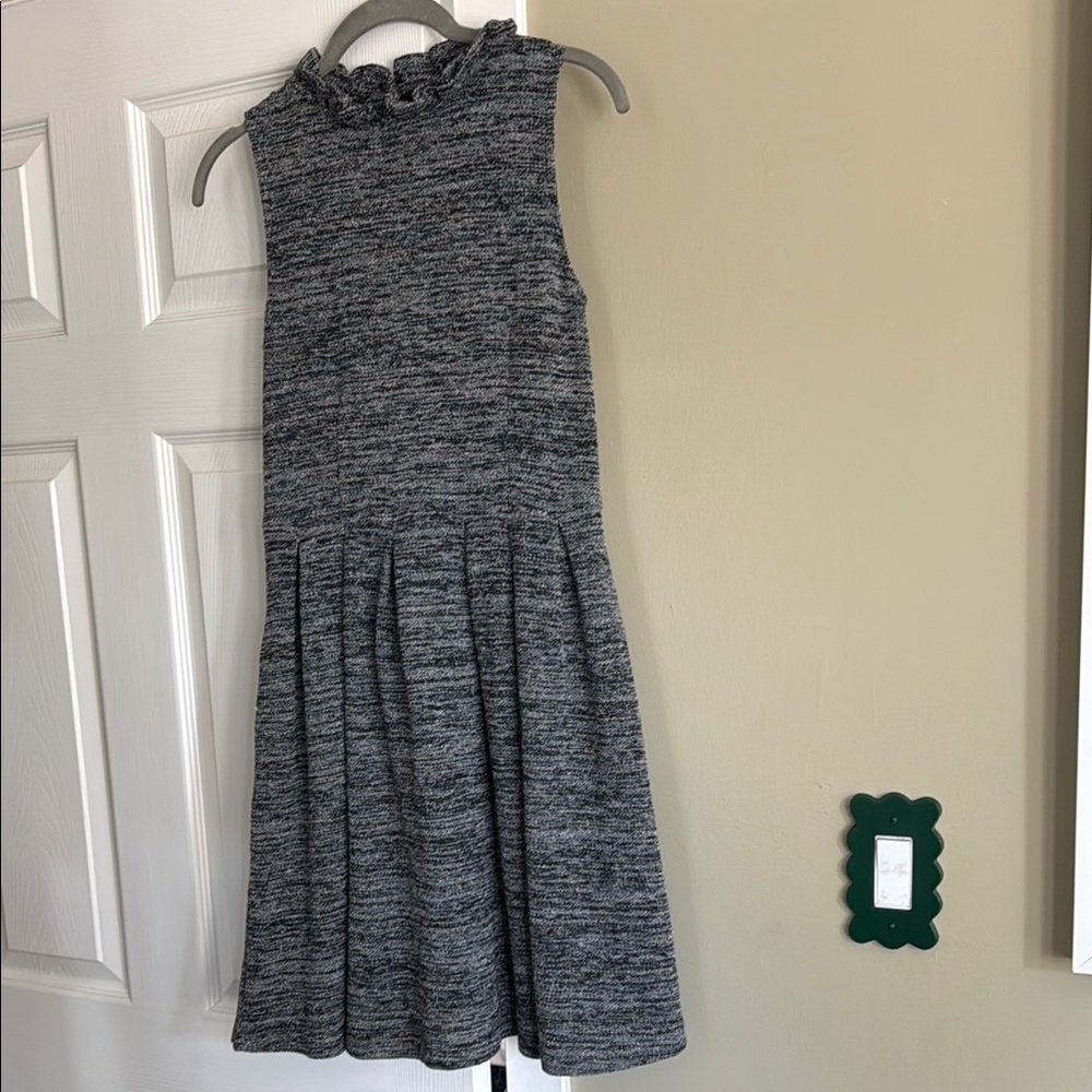 ganni Gray Sleeveless Knit Dress size XS
